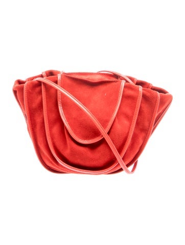 Staud Suede Crossbody Bag