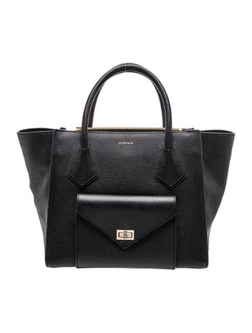 Leather Top Handle Bag