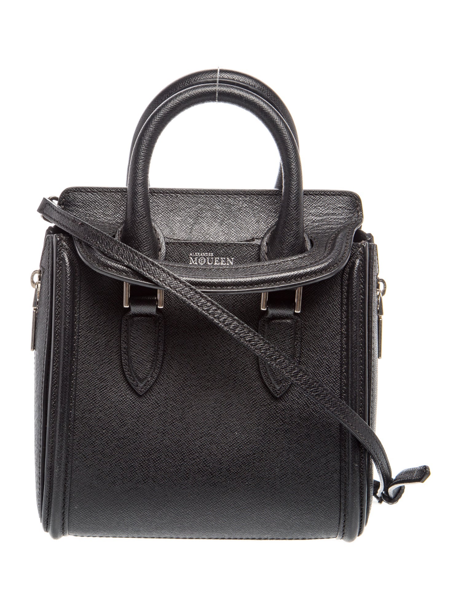 Leather Top Handle Bag