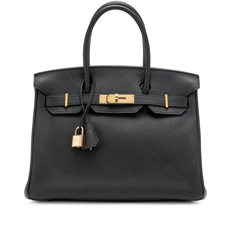 Black Togo Birkin 30 Gold Hardware, 2018