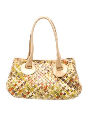 Bottega Veneta Intrecciato Top Handle Bag Small