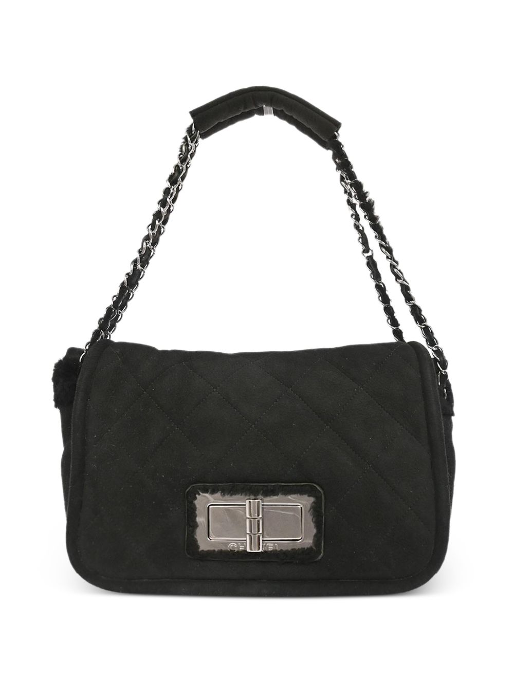 2005 Mademoiselle quilted leather handbag
