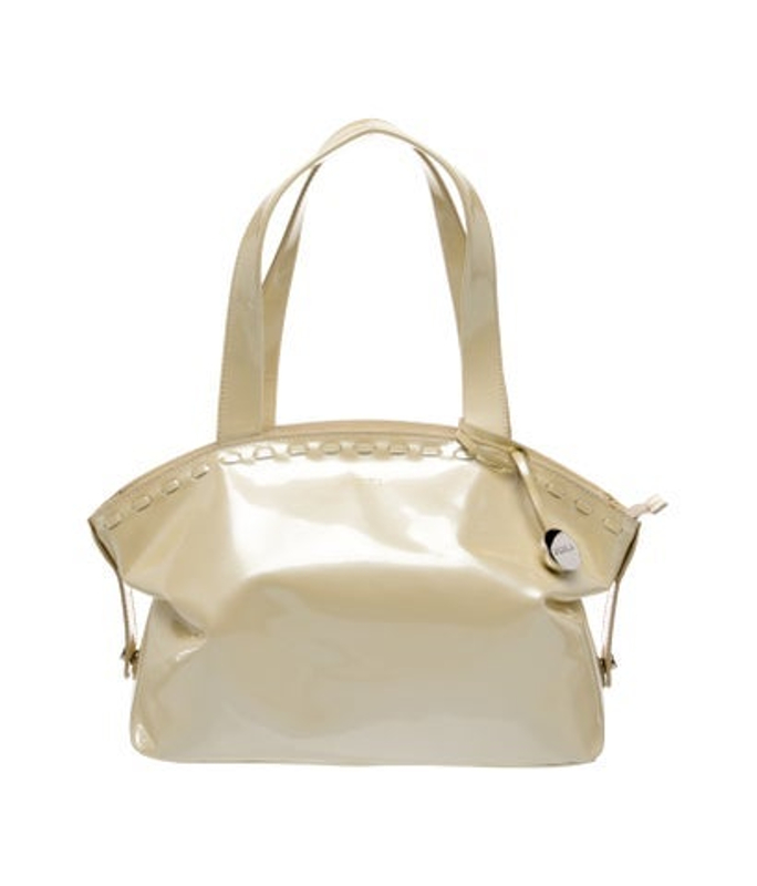 Furla Patent Leather Shoulder Bag