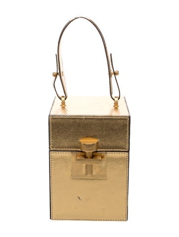 Leather Top Handle Bag