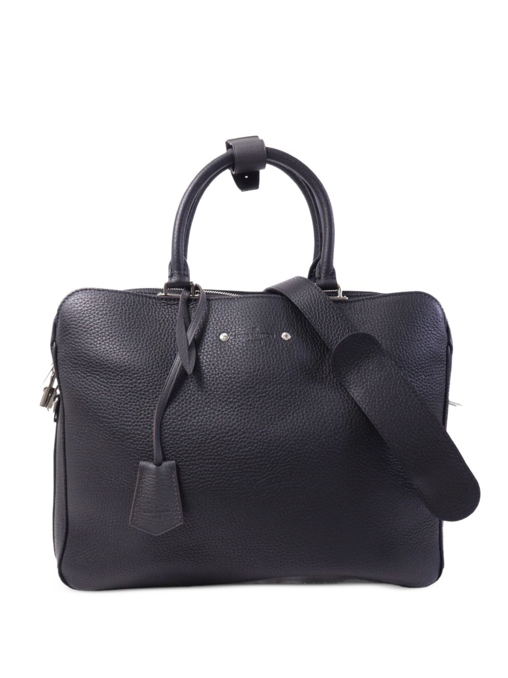 Armand pebbled briefcase