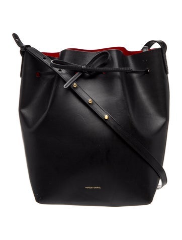 Mansur Gavriel Leather Bucket Bag