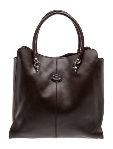 Leather Top Handle Bag