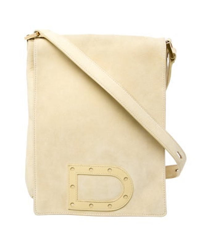 Delvaux Nubuck Le Louise Baudrier