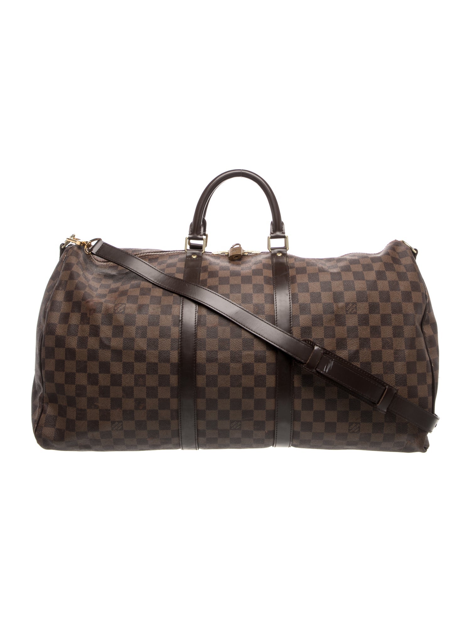 Damier Ebene Keepall Bandouliere 55