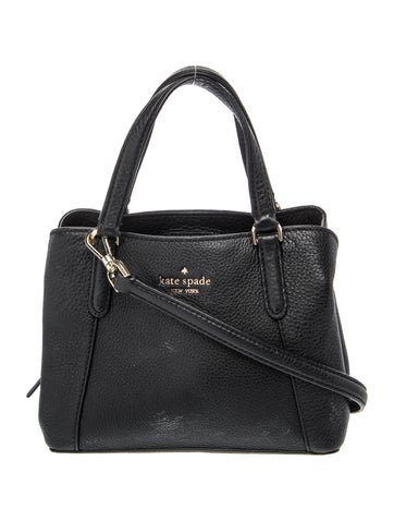 Leather Top Handle Bag