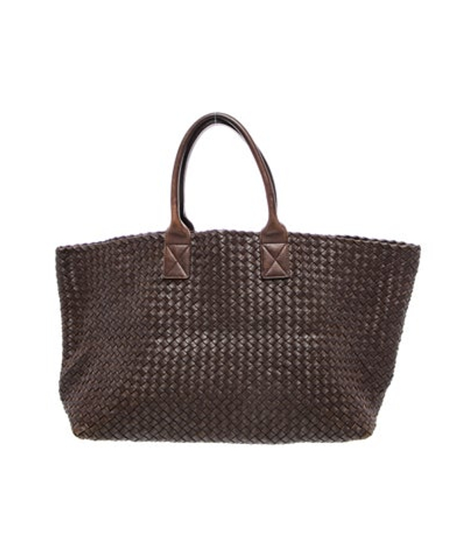 Bottega Veneta Veneta Intrecciato Cabat Large Vintage