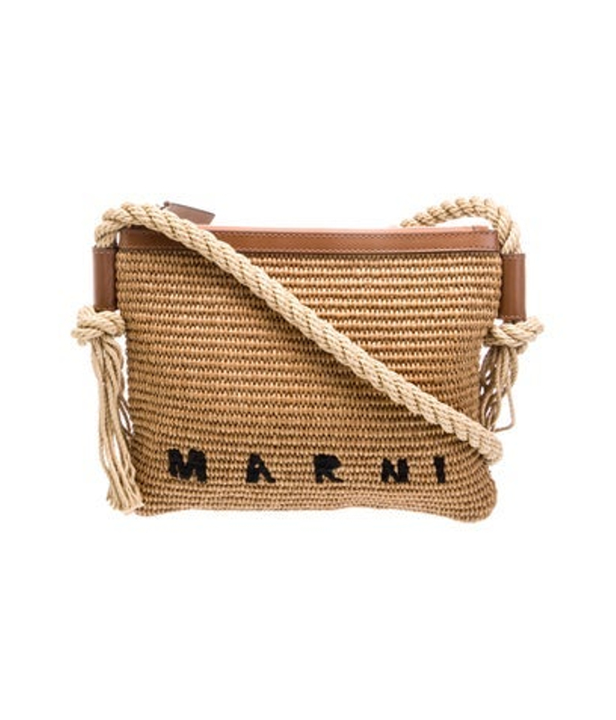 Marni Raffia Crossbody Bag