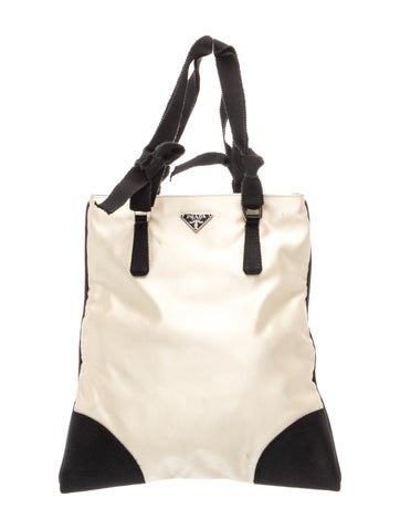 Enameled Metal Triangle Tote