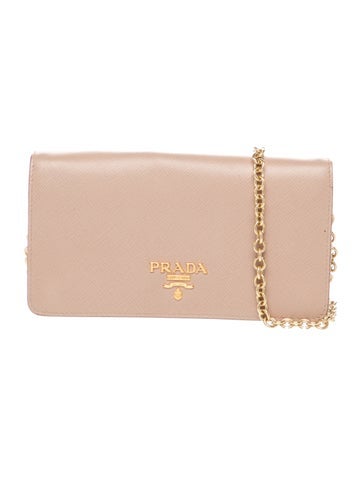 Saffiano Lux Leather Crossbody Bag