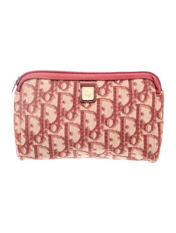 Canvas Oblique Canvas Clutch Vintage