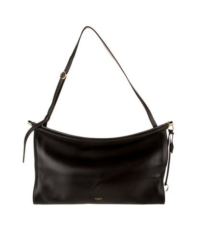 Alaia Leather Le Click Large