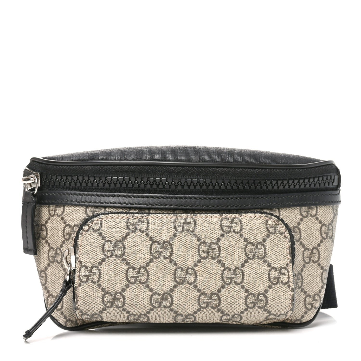 Gucci GG Supreme Monogram Belt Bag Black