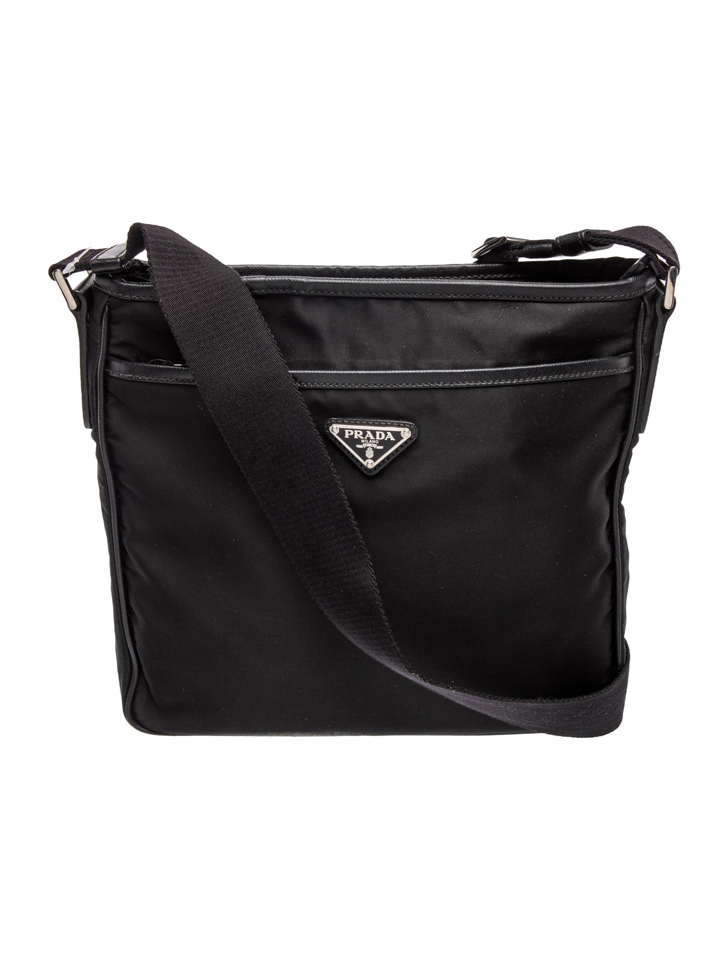Saffiano Leather Crossbody Bag