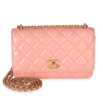 Leather Wallet On Chain Small