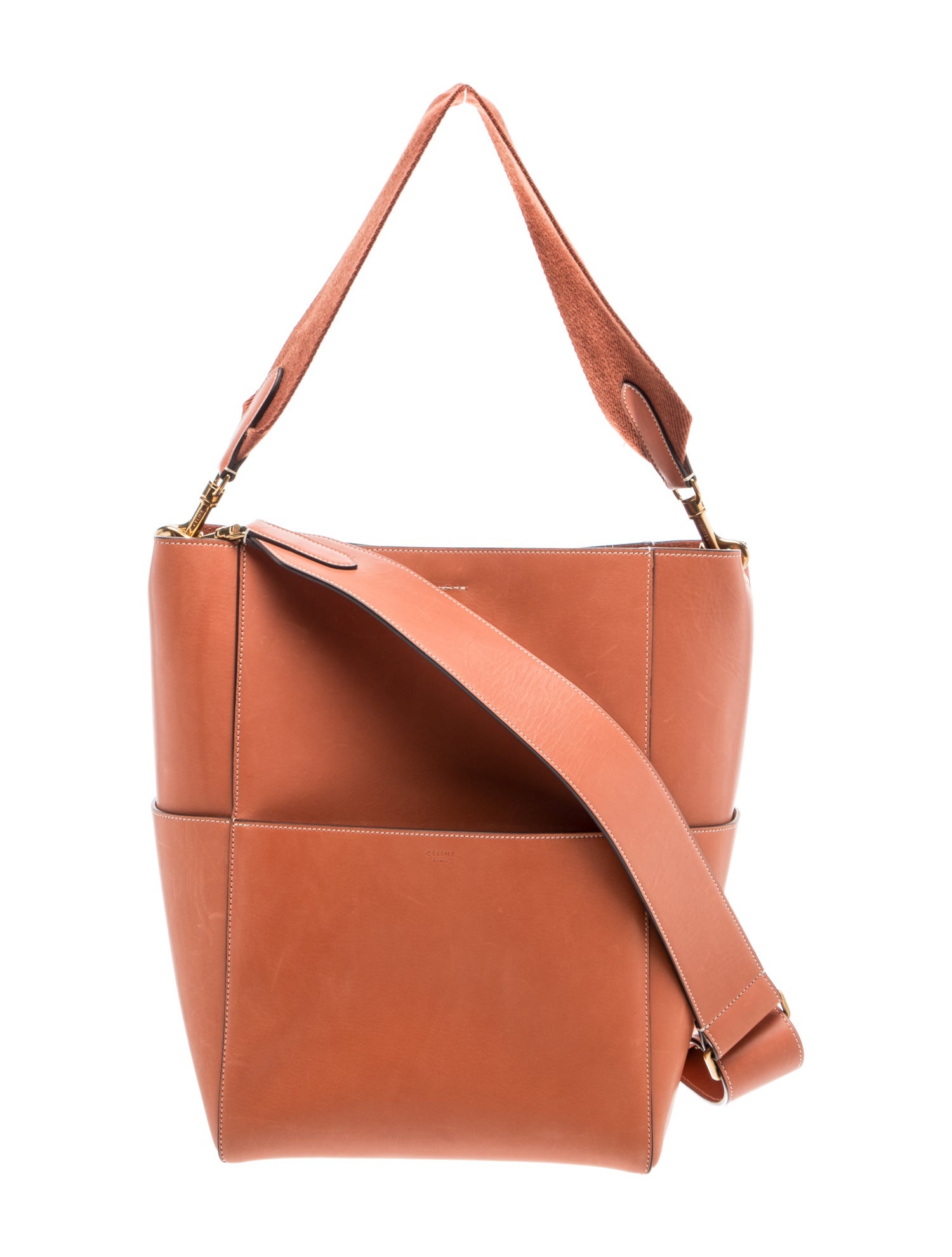 Leather Seau Sangle Medium