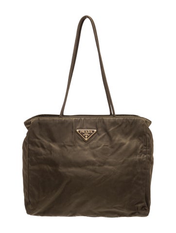 Tessuto Nylon Tessuto Zipper Tote Medium