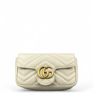 Calfskin Gg Marmont Super Mini