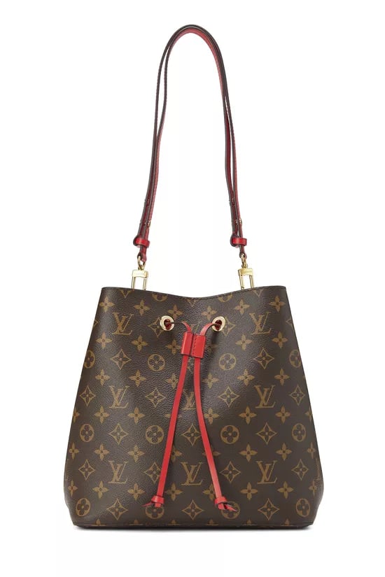 Louis Vuitton Red Monogram Canvas Neo Noé