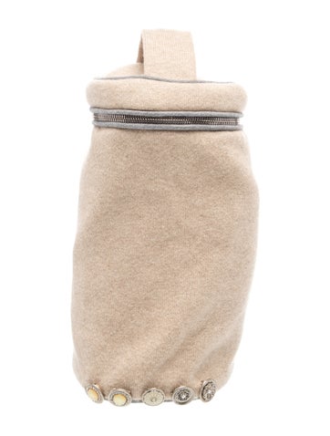 Wool Top Handle Bag w/ Tags