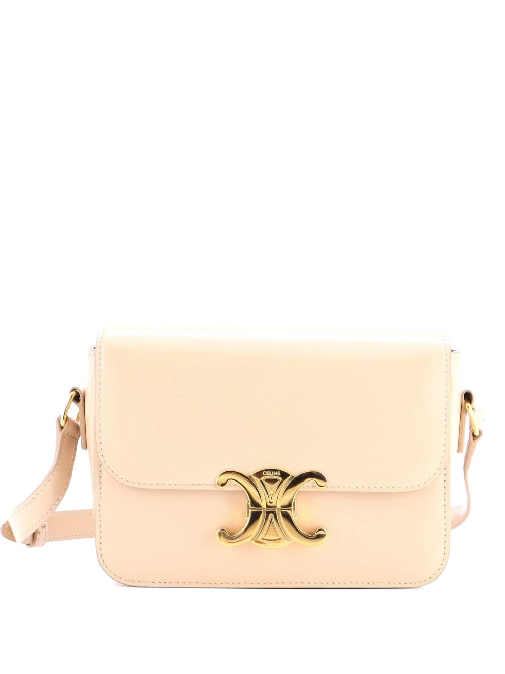 Triomphe Shoulder Bag Smooth Calfskin Teen crossbody bag