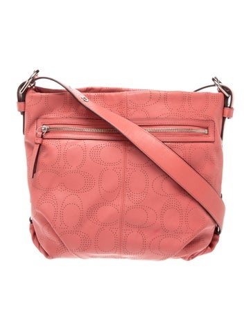 Coach Leather Messenger Bag