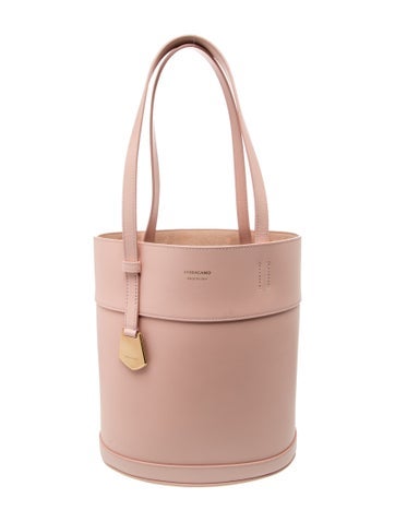 Leather Bucket Bag