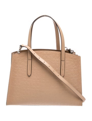 Leather Top Handle Bag