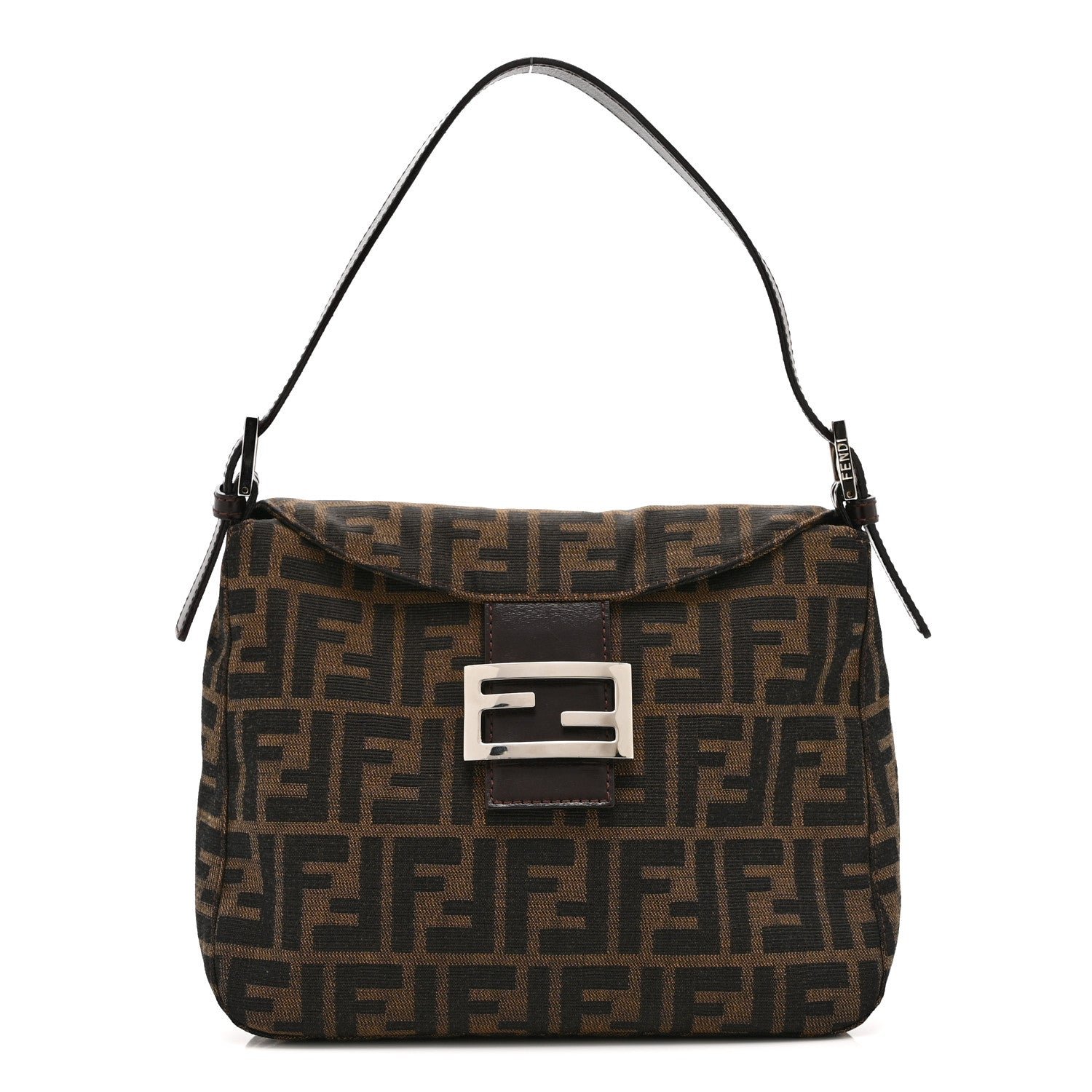 Fendi Zucca Baguette Brown