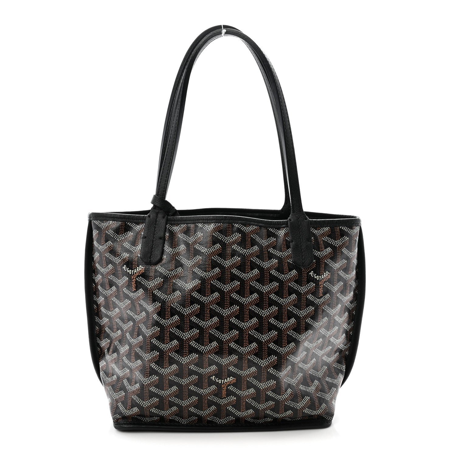 Goyard Goyard Goyardine Reversible Mini Anjou Black