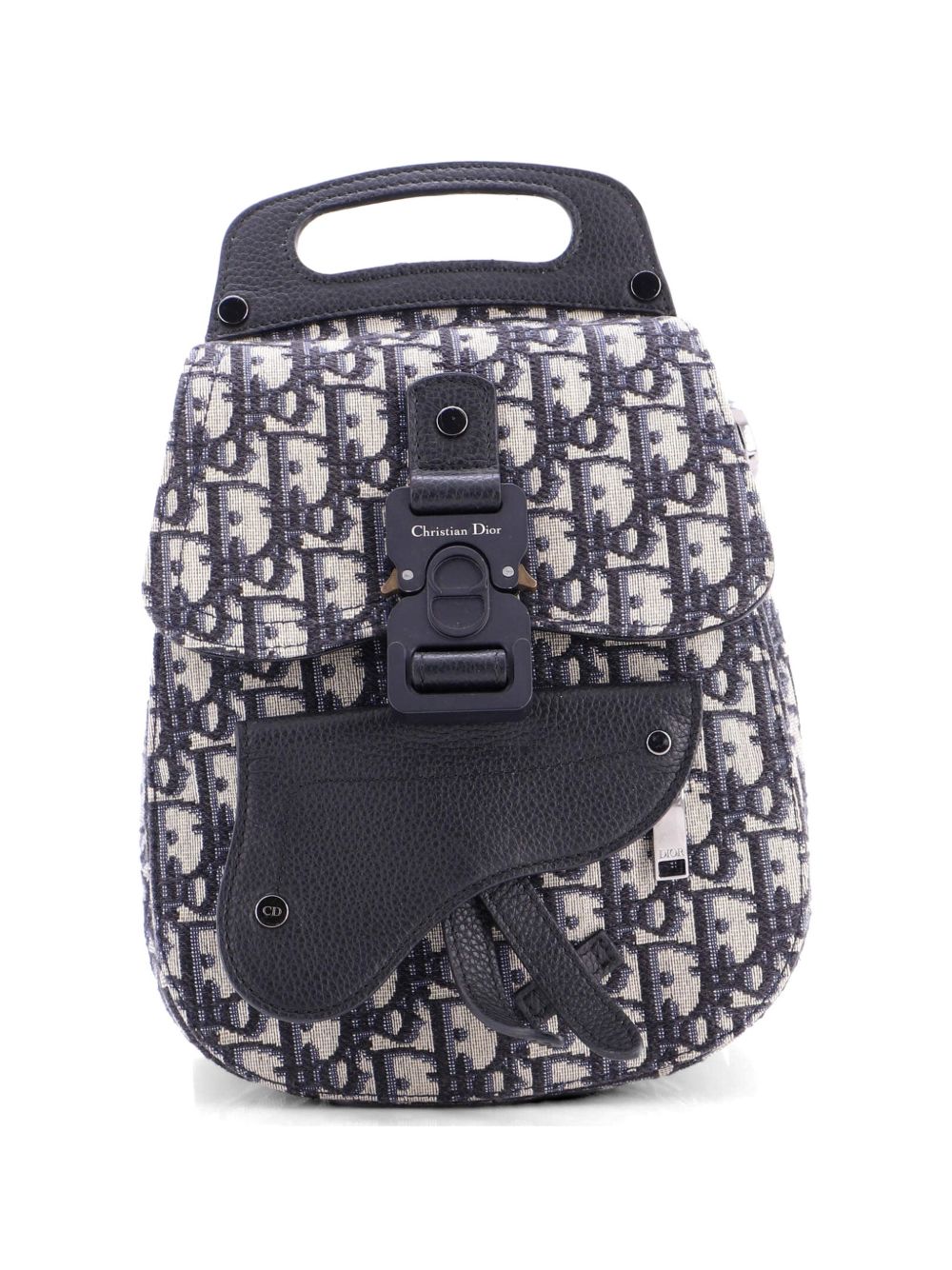 Saddle Oblique Canvas Mini backpack