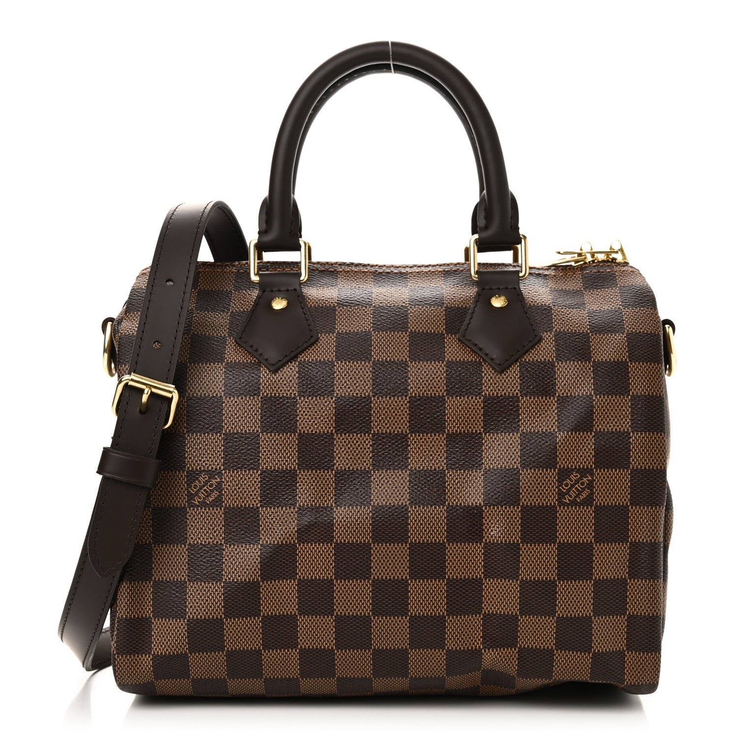 Louis Vuitton Damier Ebene Speedy Bandouliere 25