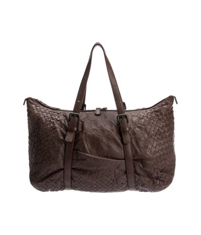 Bottega Veneta Veneta Leather Shoulder Bag Vintage