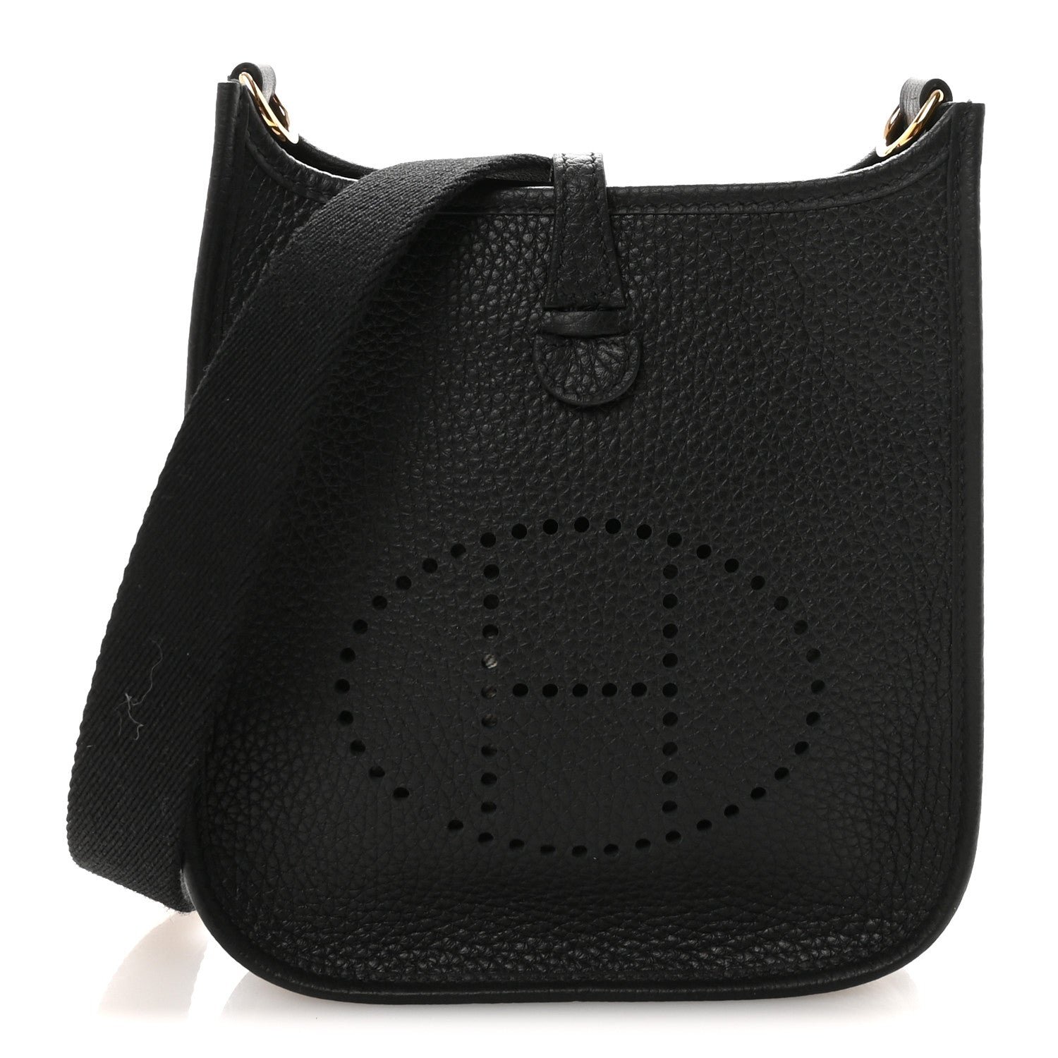 Hermes Taurillon Clemence Evelyne TPM Black