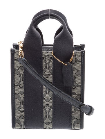 Leather Top Handle Bag w/ Tags