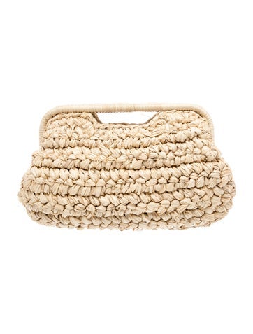 Straw Top Handle Bag
