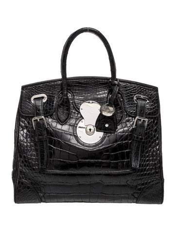 Alligator Top Handle Bag