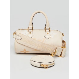 Louis Vuitton Louis Vuitton Cream Monogram Empreinte Leather By the Pool Papillon BB Bag