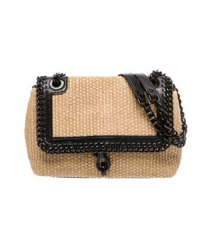 Rebecca Minkoff Minkoff Raffia Minaudiere
