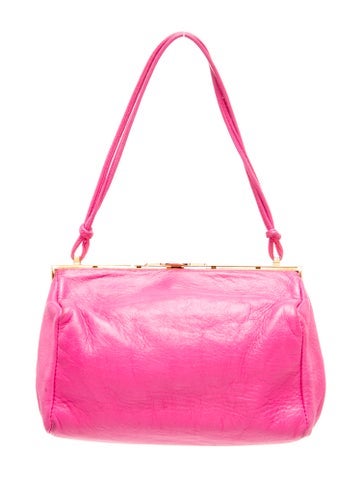 Leather Top Handle Bag