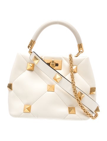 Rockstud Top Handle Bag