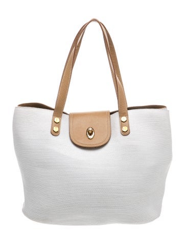 Straw Top Handle Bag