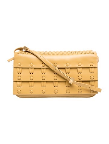 Bottega Veneta Leather Intrecciato Weave Shoulder Bag