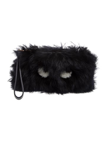 Shearling Clutch w/ Tags