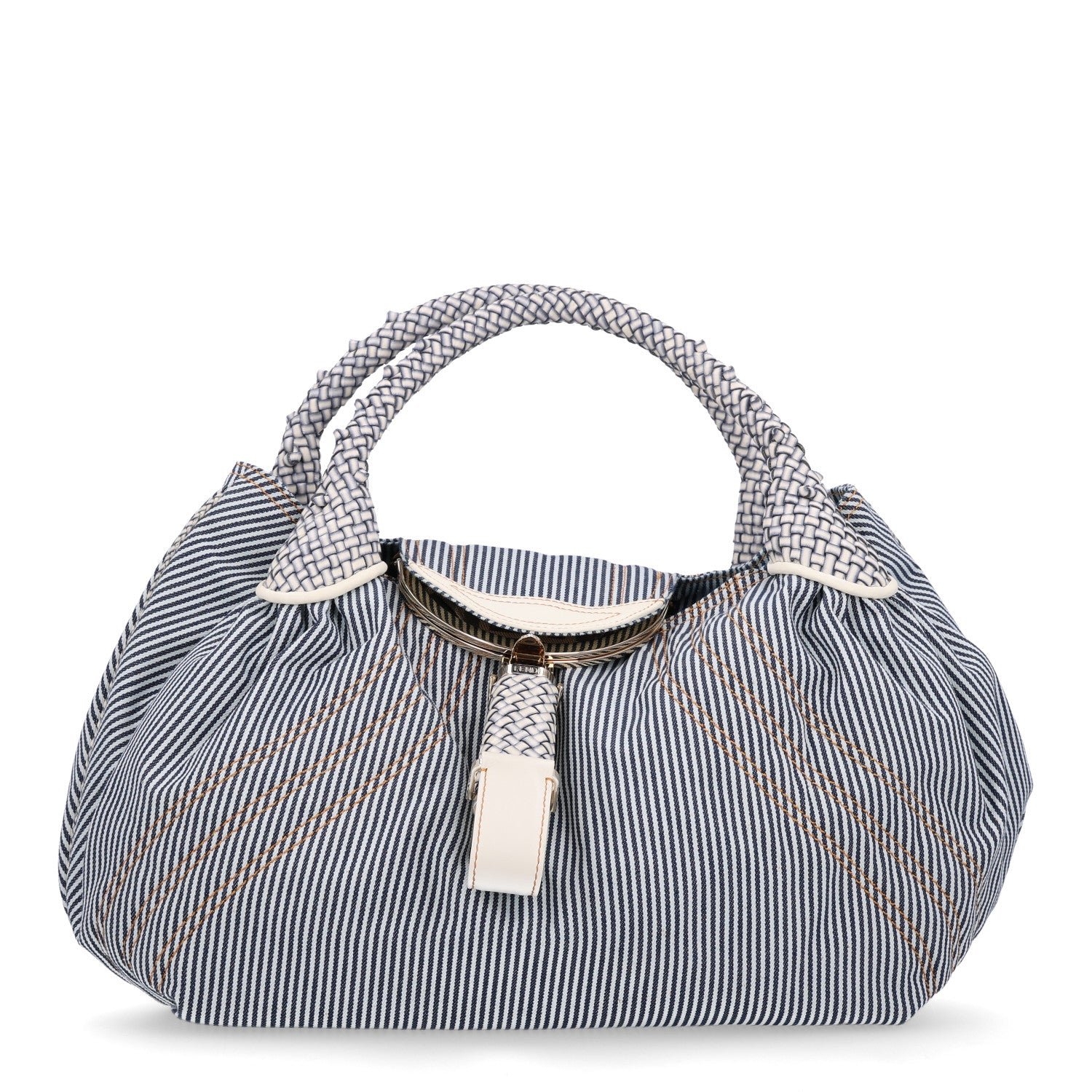 Fendi Denim Striped Spy Blue