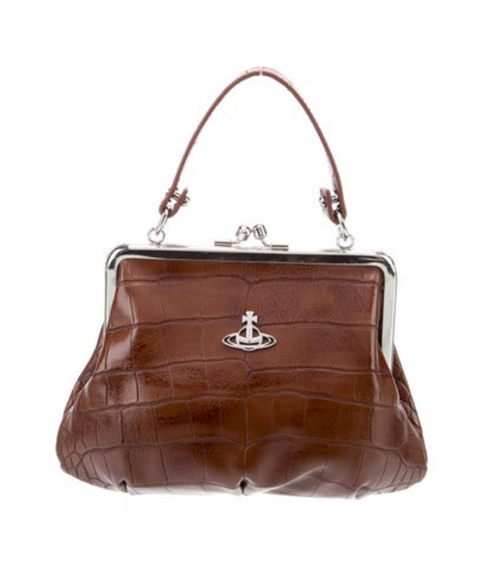 Vivienne Westwood Westwood Leather Top Handle Bag